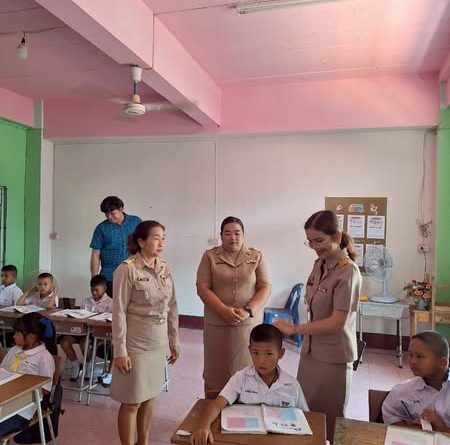 คณะนิเทศ ติดตาม การเตรียมความพร้อมการเปิดภาคเรียนที่ 1/2568